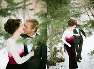 Ombre Velvet Wedding